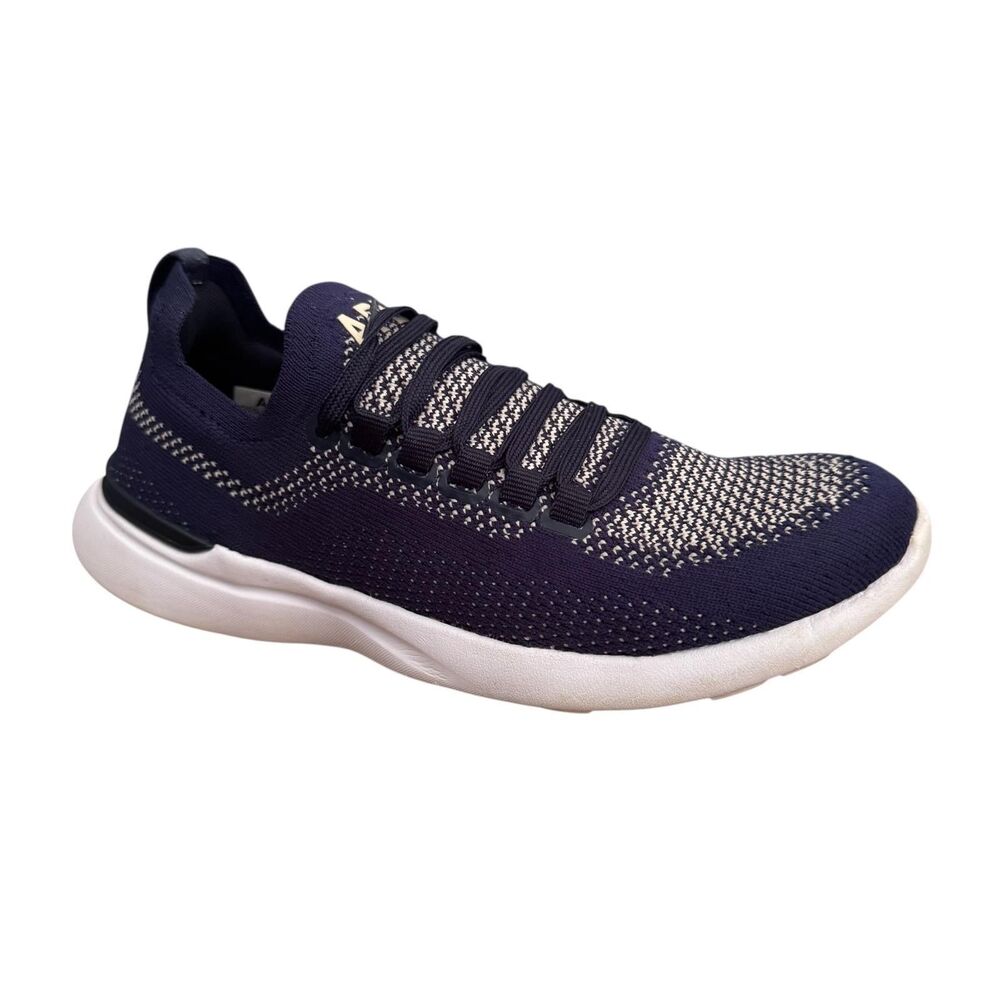 APL TechLoom Breeze Shoes Womens Size 5.5 / Youth 4Y Navy Running Sneakers